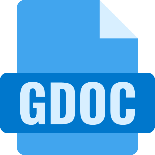 gdoc icono gratis