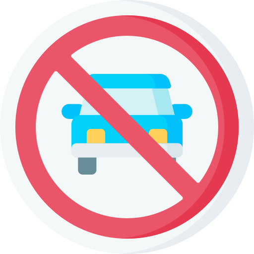 No car icon Special Flat