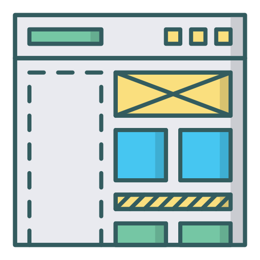 wireframe icono gratis