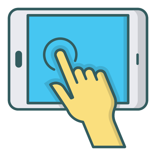 touchscreen icono gratis