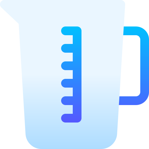 Measuring cup Basic Gradient Gradient icon