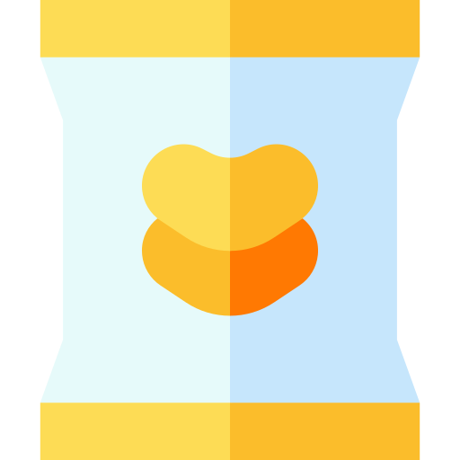 Chips Basic Straight Flat icon