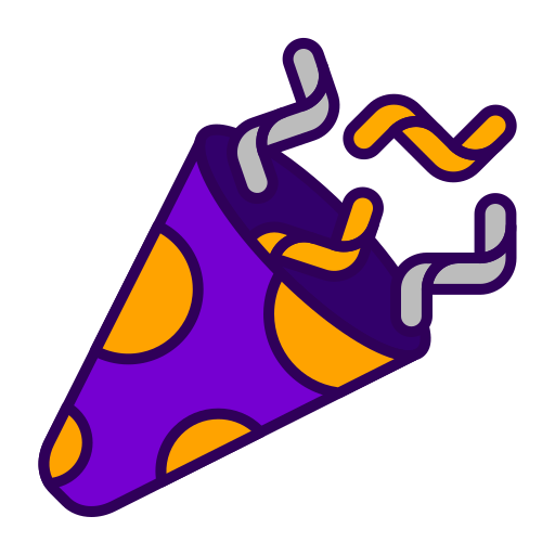 Confetti free icon