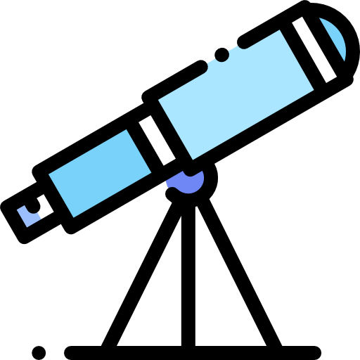 Telescope free icon