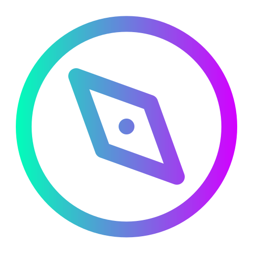 Compass Generic Gradient icon