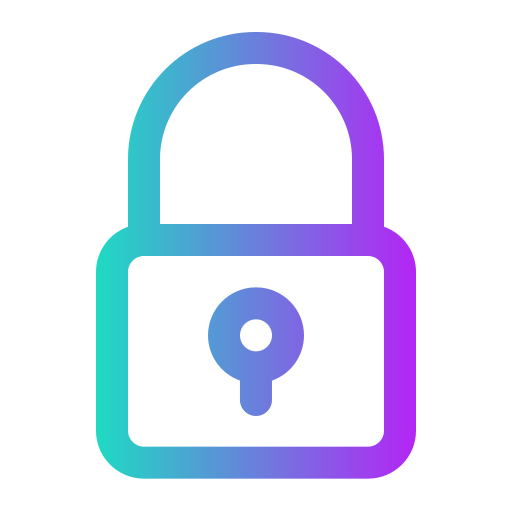 Lock Generic Gradient icon