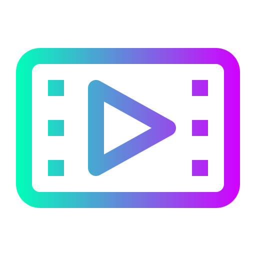 Video Generic Gradient icon