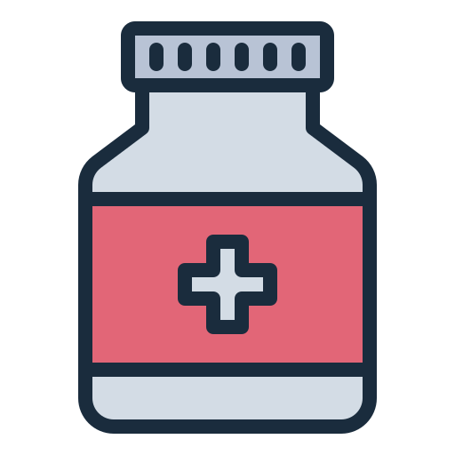 Drug Generic Outline Color icon