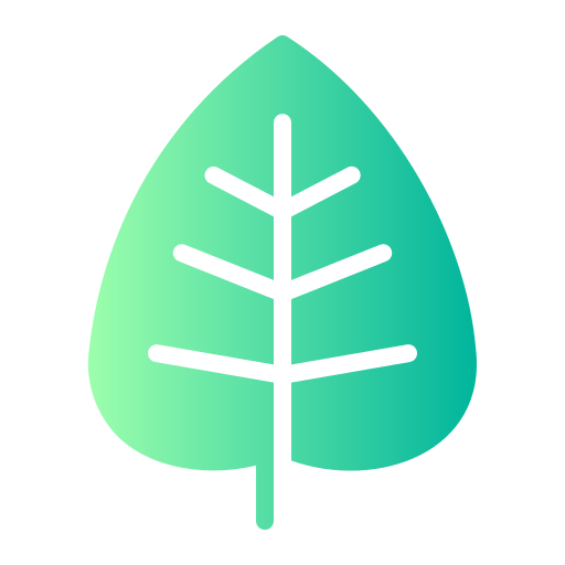 Leaf Generic Flat Gradient Icon