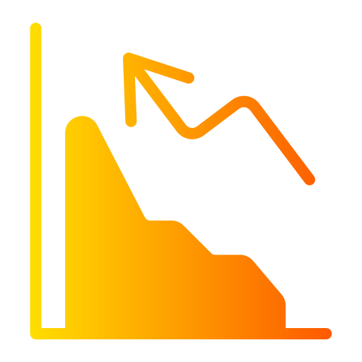 Stock Market Generic Flat Gradient Icon