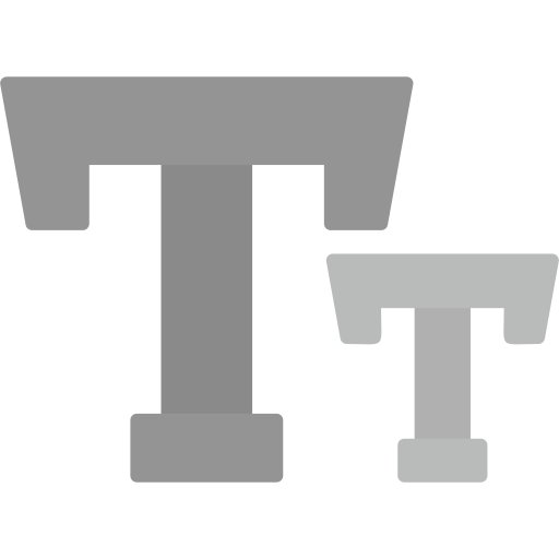 type Icône gratuit
