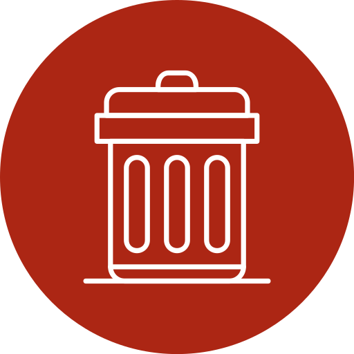 contenedor de basura icono gratis