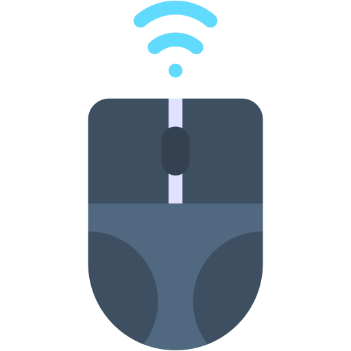 ratón inalambrico icono gratis