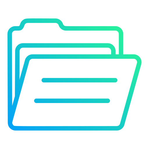 Folder Generic Gradient icon