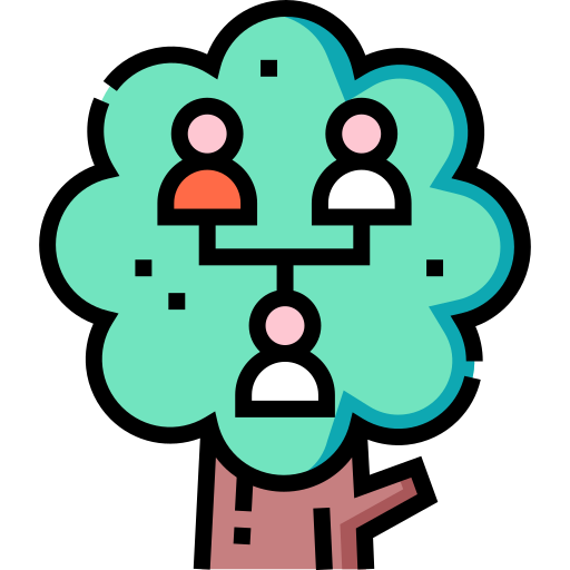 árbol de familia icono gratis