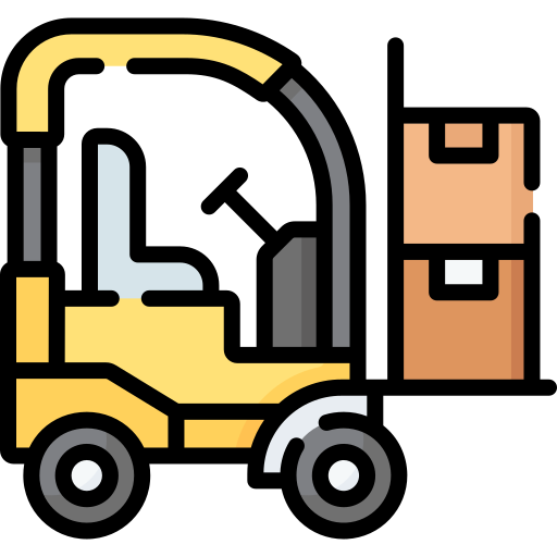 Forklift Special Lineal color icon