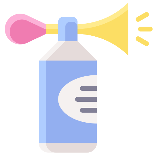 Air horn Generic Flat icon