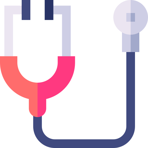 Phonendoscope Basic Straight Flat icon