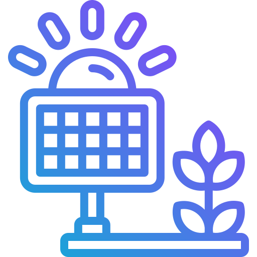 panel solar icono gratis