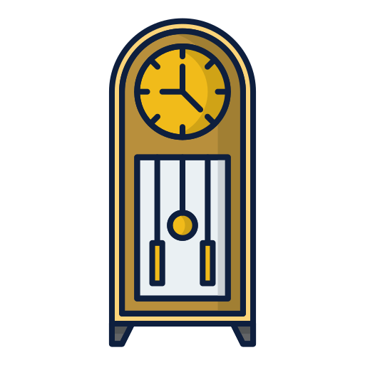 reloj antiguo icono gratis