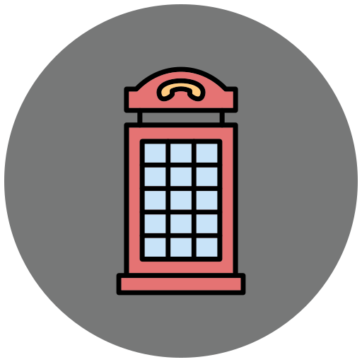 Phone booth free icon Phone booth free icon