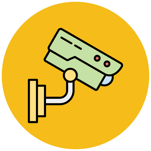 vidéosurveillance Icône gratuit vidéosurveillance Icône gratuit