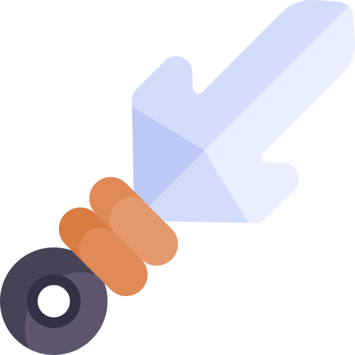 Kunai Kawaii Flat Icon