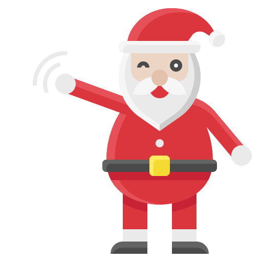 papá noel icono gratis