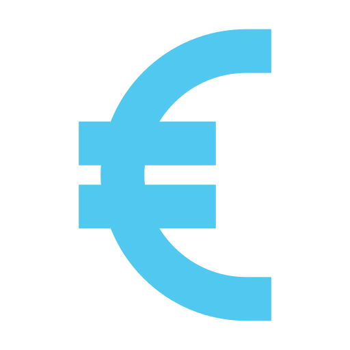 euro icono gratis