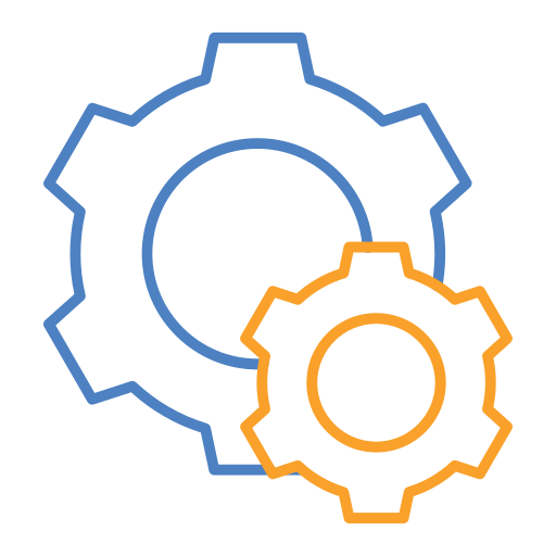 gears outline png