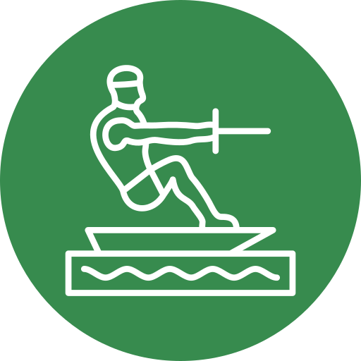 Water skiing free icon