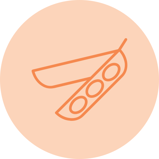 guisante icono gratis