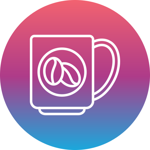 Coffee cup Generic gradient fill icon