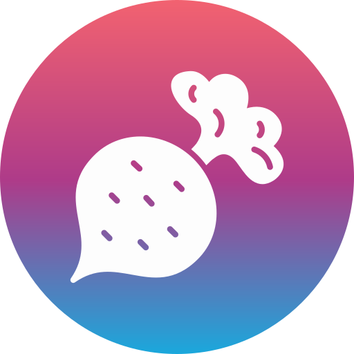 rábano icono gratis