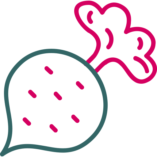 rábano icono gratis