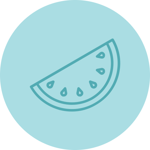 sandía icono gratis