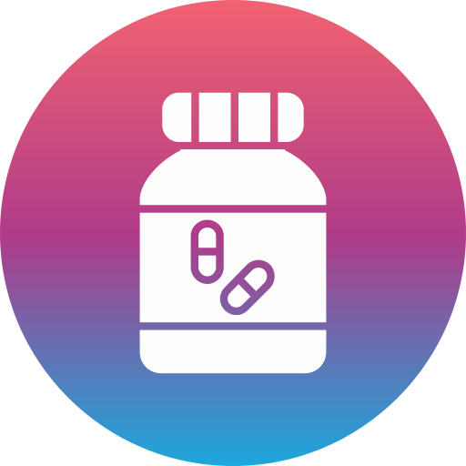 Pills Generic gradient fill icon