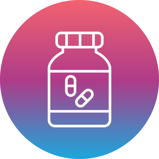 Pills Generic gradient fill icon