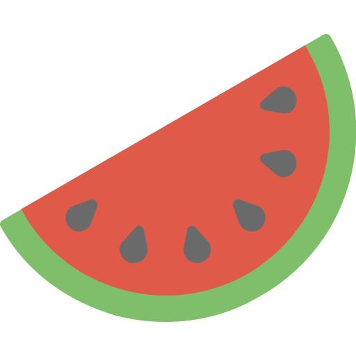 sandía icono gratis