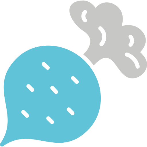 rábano icono gratis