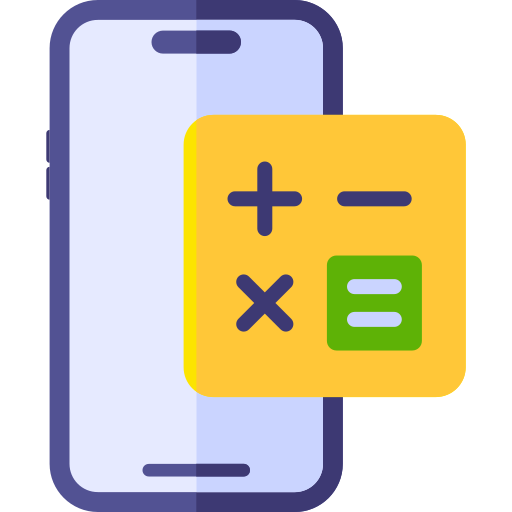 Calculator Generic color fill icon