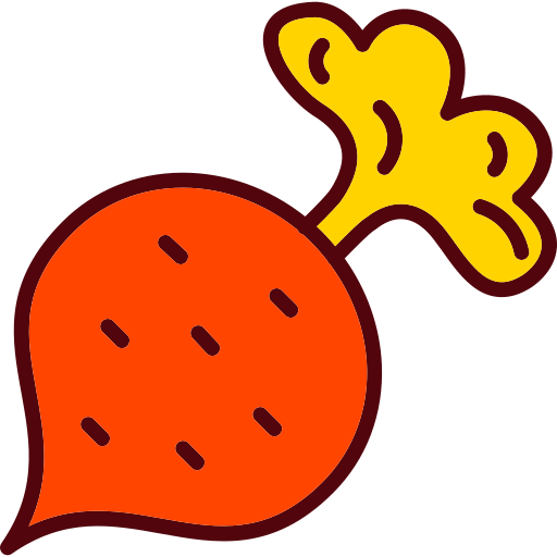 rábano icono gratis