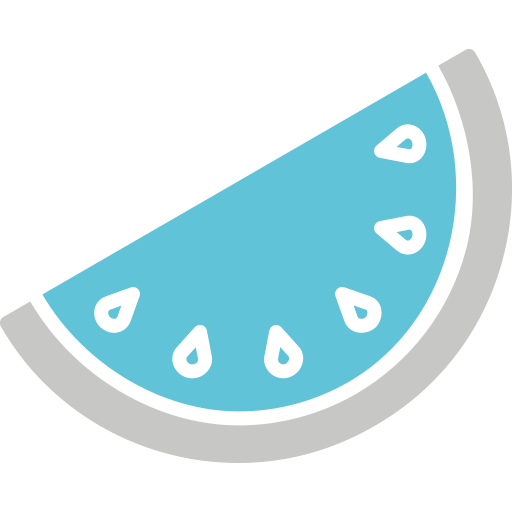 sandía icono gratis