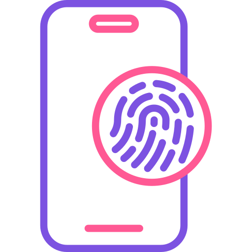 Fingerprint Generic color outline icon