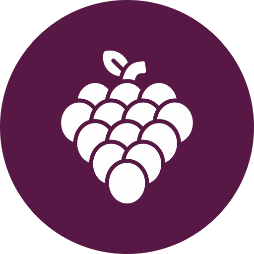 uvas icono gratis
