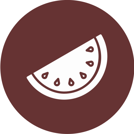 sandía icono gratis