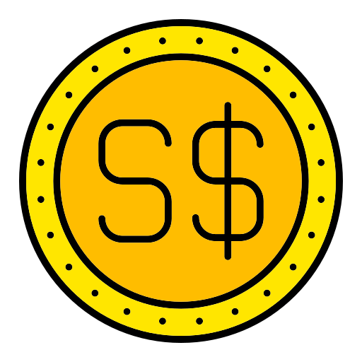 dólar de singapura grátis ícone dólar de singapura grátis ícone