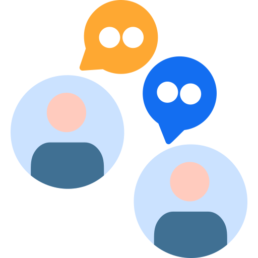 Chat Generic color fill icon