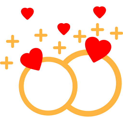 결혼 반지 무료 아이콘