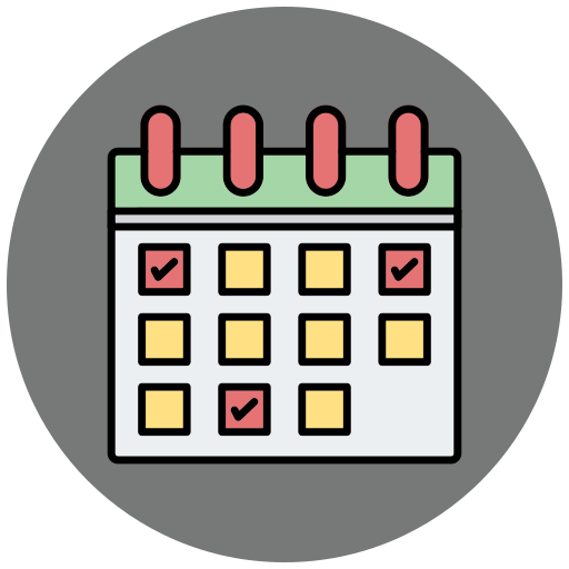 calendario icono gratis